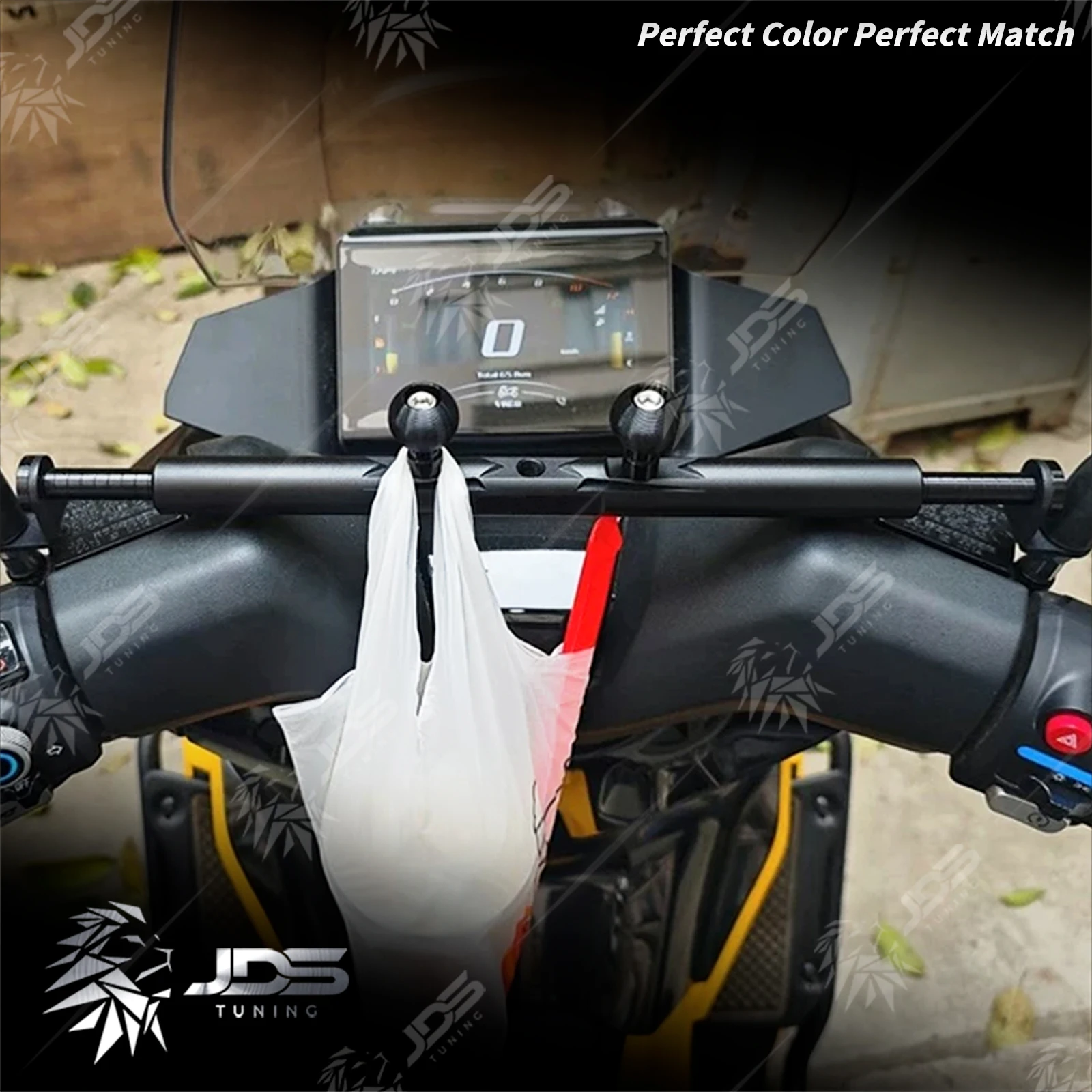 JDSTUNING Для HONDA XRM 125110: Многофункциональная поперечная балансировочная перекладина, держатель для телефона, кронштейн, аксессуары, запчасти (art.: 3920dab2e36ff) - 3920dab2e36ff