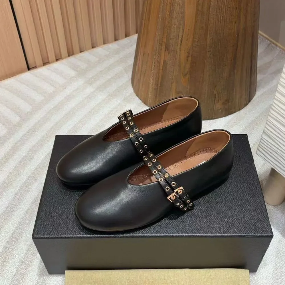 Дизайнерская брендовая женская обувь на плоской подошве повседневные туфли Мэри