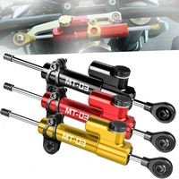 for yamaha mt03 mt 03 mt 03 2015 2016 2017 2018 2019 2020 cnc aluminum motorcycle damper steering stabilize safety control
