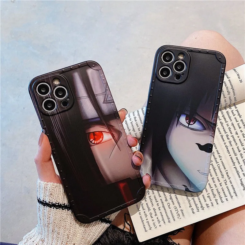 

Narutos Uchihas Itachis Uchihas Sasukes Phone Cases For iPhone 13 12 11 Pro Max XR XS MAX 8 X 7 SE 2020 Back Cover