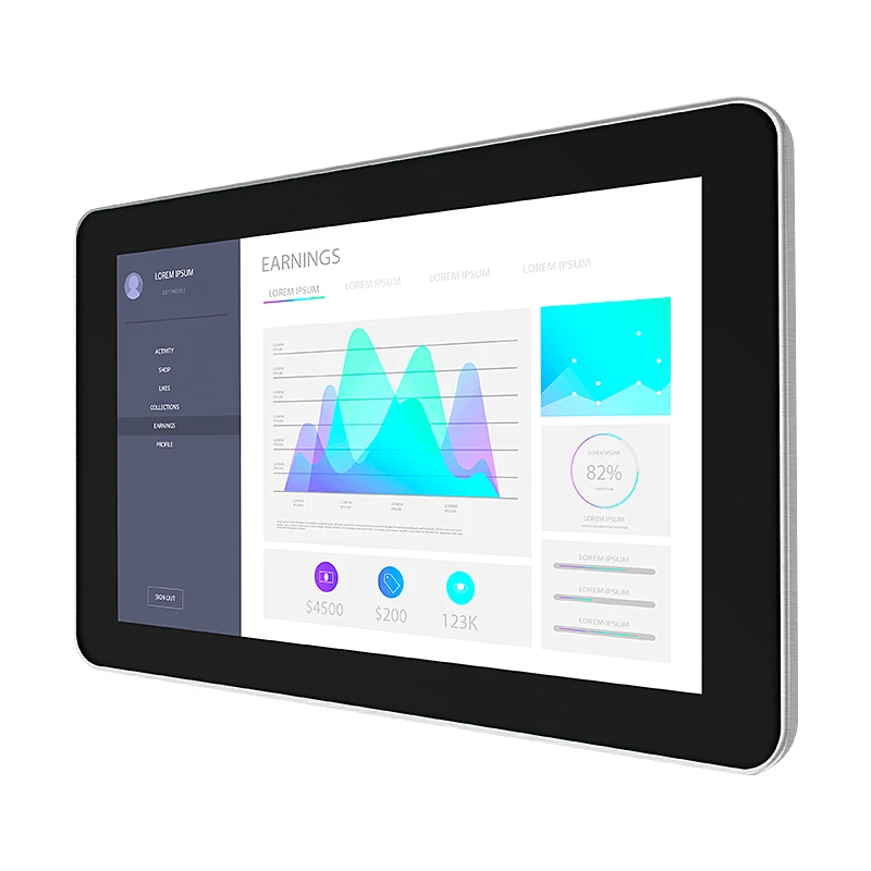 

Горячая Распродажа компьютер Full HD бизнес ПК монитор 7 дюймов без сенсорного экрана промышленный маленький ПК компьютер Светодиодный ЖК VGA ...