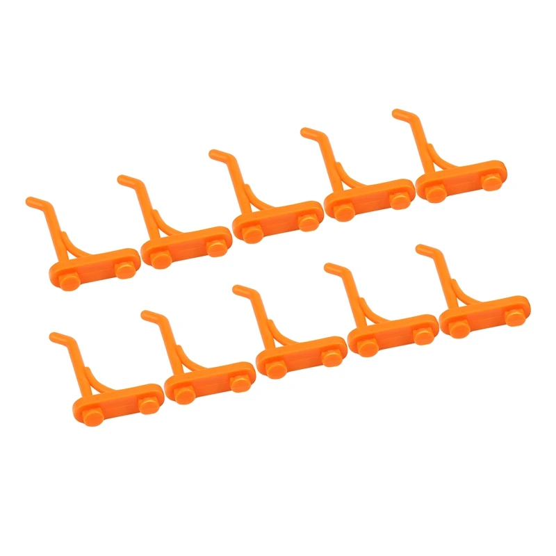 

10 Pieces / Set Of Wall-Mounted Hardware Tools Hanging Plate Hole Plate Hook Parts Storage Box Garage Unit Shelf Tool Finishing