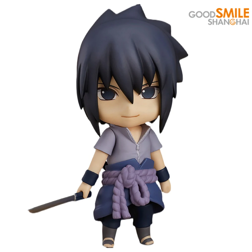 

Оригинальная кукла «Хорошая Улыбка» Наруто: Shippuden Nendoroid Uchiha Sasuke Q Verision, аниме экшн-фигурка ГСК, коллекционная игрушка Susanoo