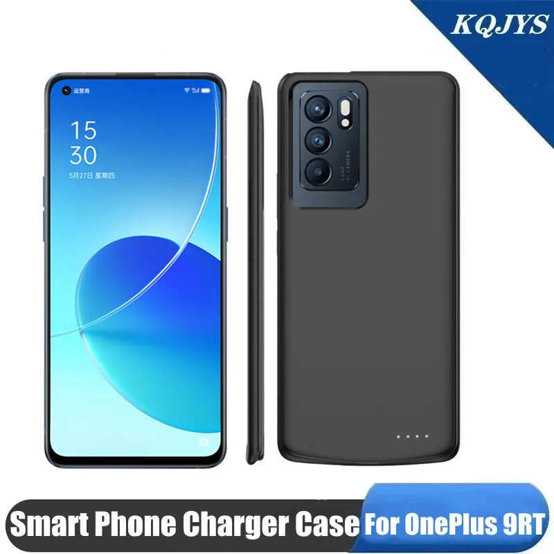 External Power Bank Phone Charging Cover For OnePlus 9RT 6800mAh Portable Battery Charger Case For OnePlus 9RT Battery Case