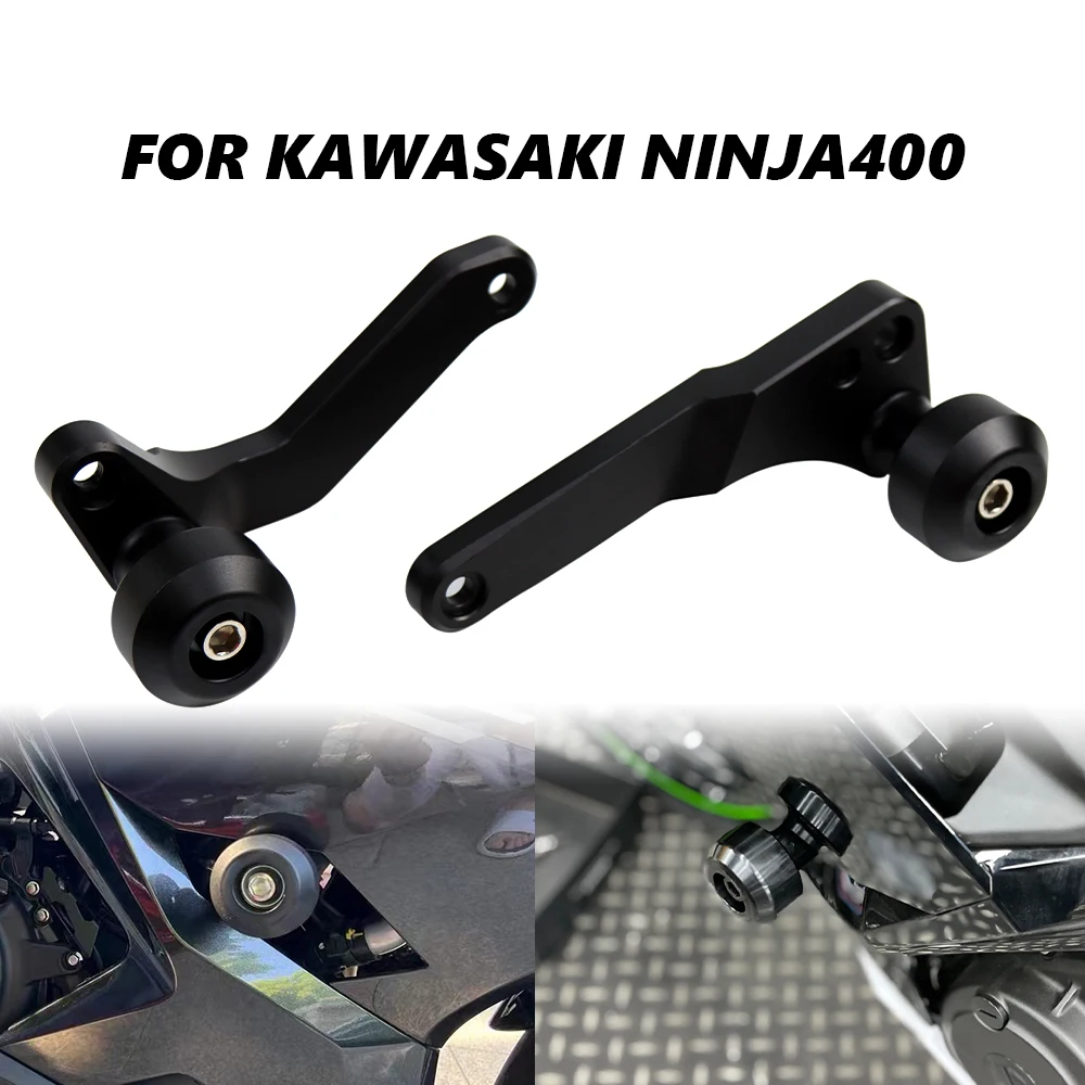 

For KAWASAKI NINJA 400 2018-2023 NINJA400 Frame Sliders Crash Protector Motorcycle Accessories Falling Protection Pad