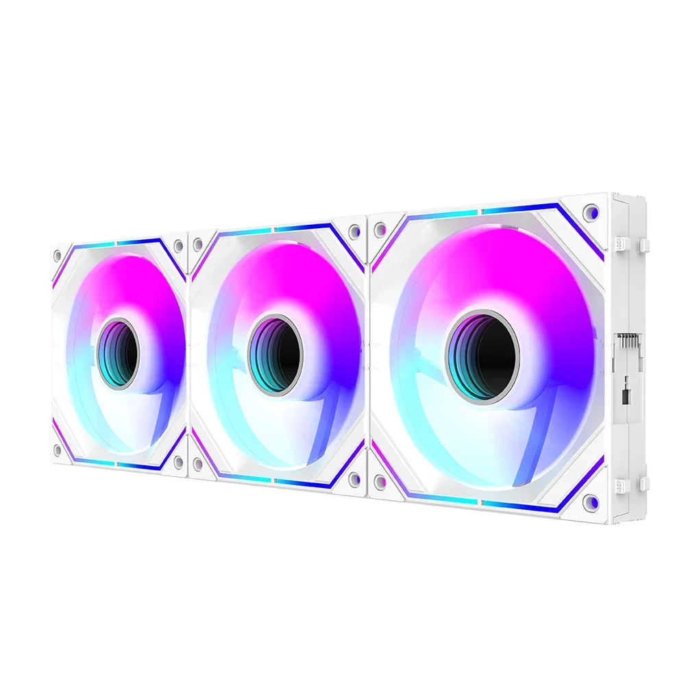 Фото Wovibo 120 мм Uni Fan Wireless PWM 4PIN Ventilador RGB Корпус компьютера Охлаждающий кулер 12 см 5 В ARGB Ventilateur Aura Sync №5