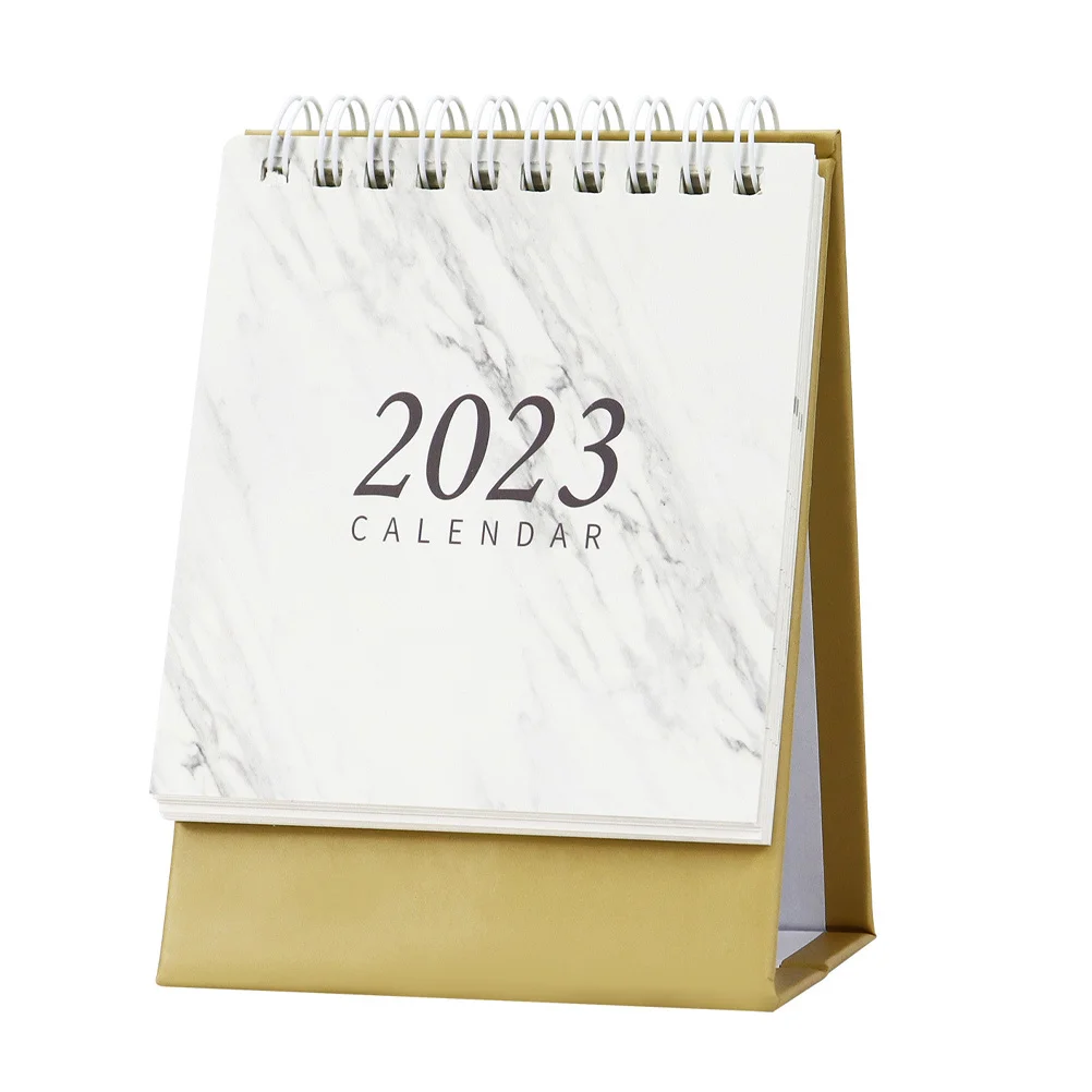 

Calendar Desk Desktop Schedule Monthly Office Mini Standing Planner Table Year 2023 Timedecorative Daily Paper Academic Plan