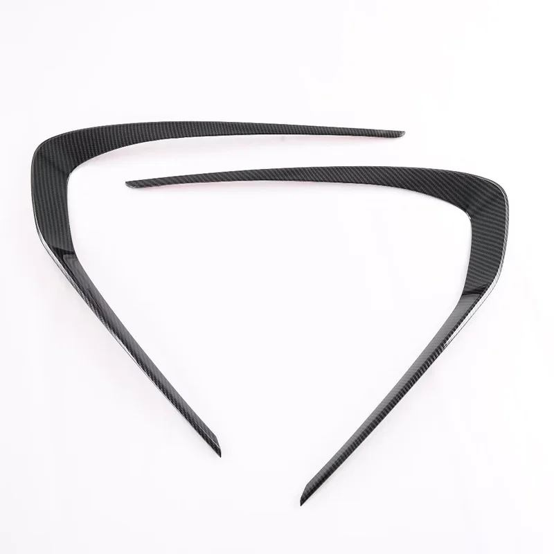 

Наклейка на переднюю противотуманную переднюю панель автомобиля из углеродного волокна для Changan UNIT UNI-T 2021 2022 2023 2024, декоративные аксессуары для украшения от царапин