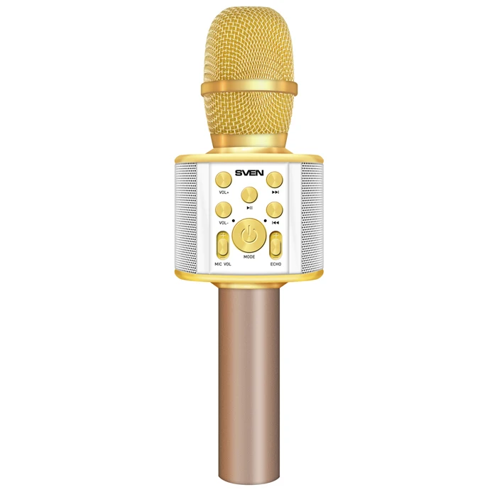 

Вокальная радиосистема для живого вокала Sven MK-950, белый, золотой