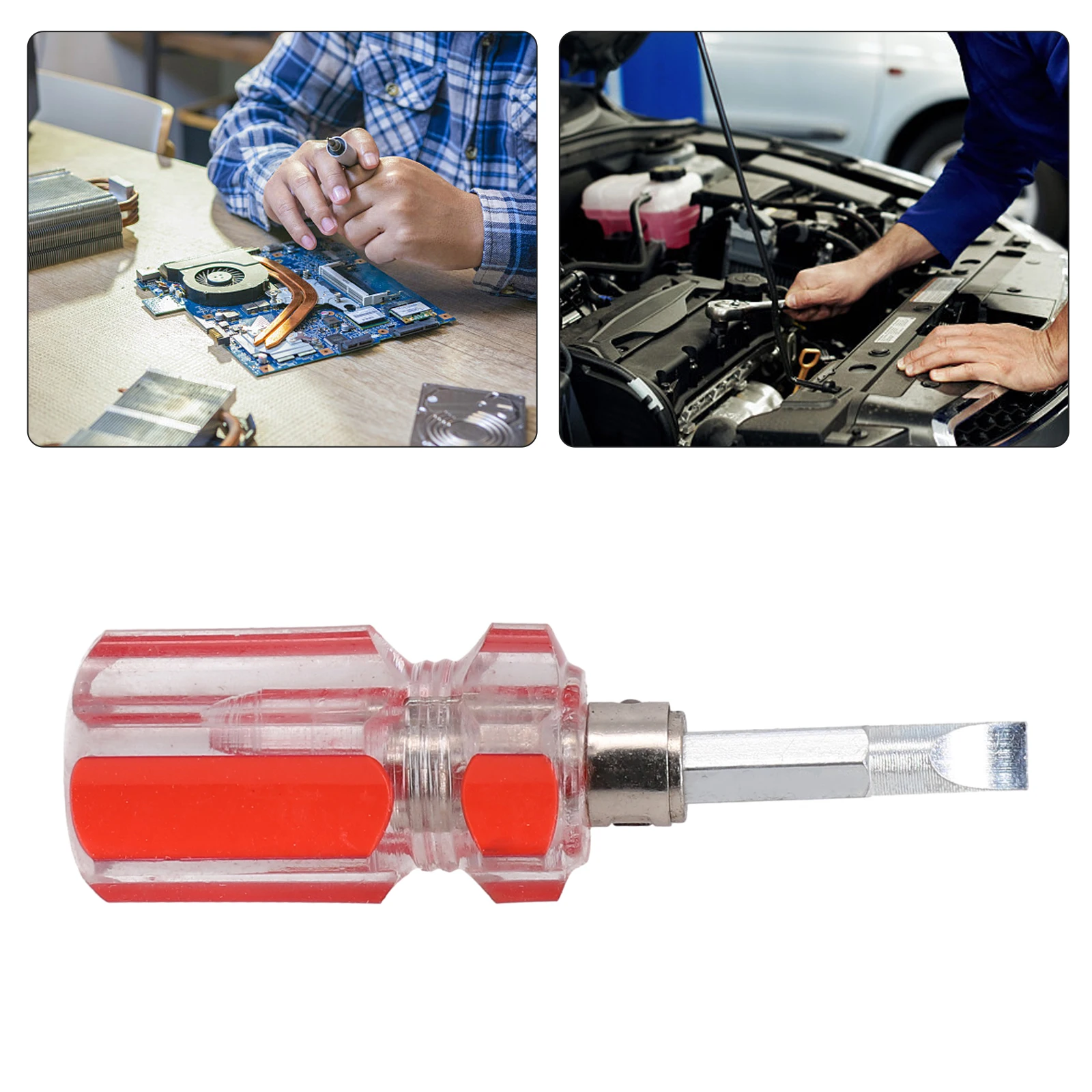 1 Прецизионная отвертка мини-отвертка с короткой ручкой портативная