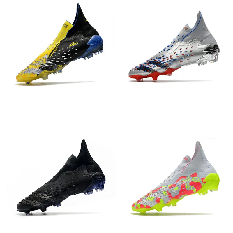 

New Release Limited PreDator Freak 21 FG Football Boots Mens Cleats Training Soccer Shoes Best Quality Free Shipping