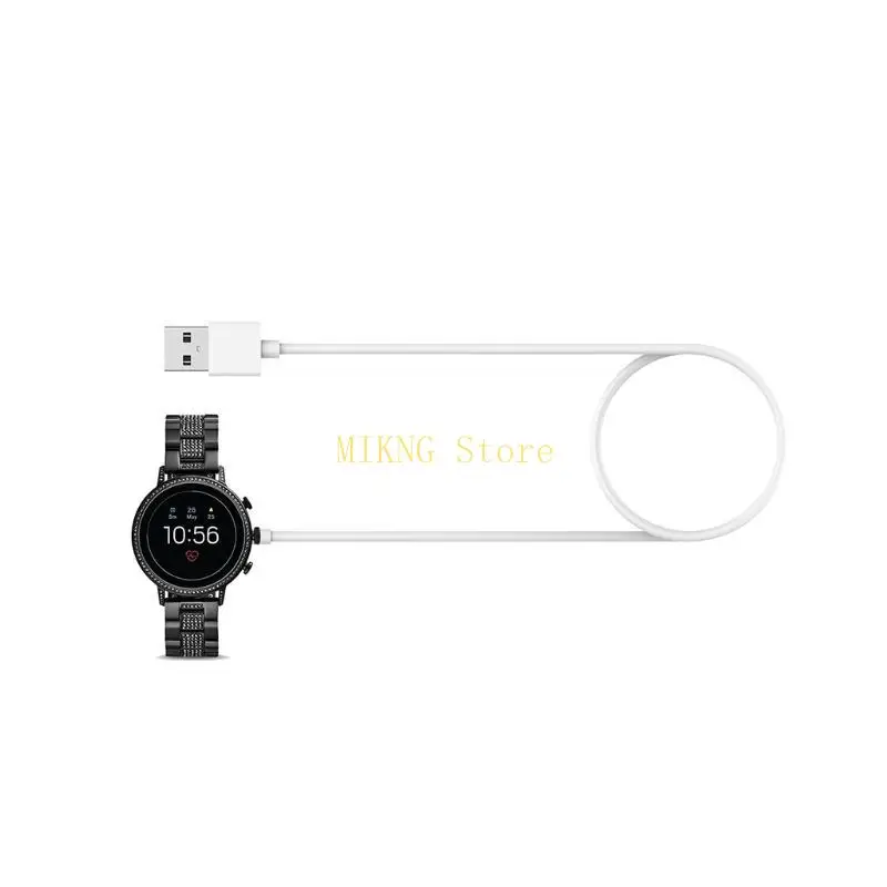 Фото Док-станция для зарядного устройства SmartWatch с USB-базой для адаптера зарядного устройства Fossil-Gen6/5, лучшая распродажа №3
