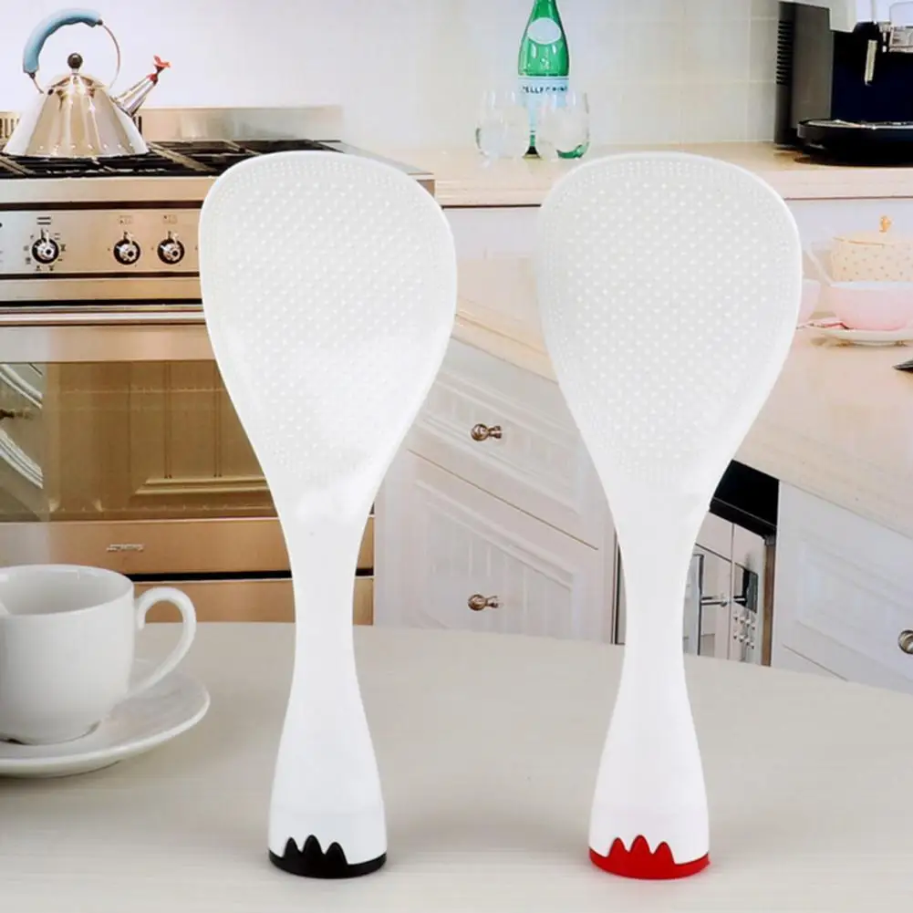 

Лопата для риса, удобная термостойкая пластиковая ложка для риса с защитой от трещин для кухни