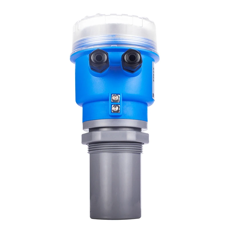 

20m Range Ultrasonic Water Tank 4-20mA RS485 Level Meter Ultrasonic Level Sensor Transmitter DC24V 220V Power Supply