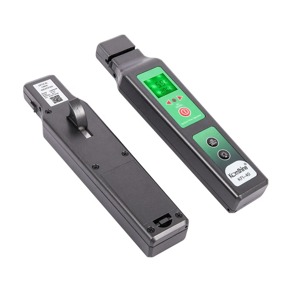 

KFI-40 Optic Fiber Identifier Live Fiber Optical Identifier 750nm-1700nm SM MM Fiber Signal Recognizer 4-in-1 Fixture