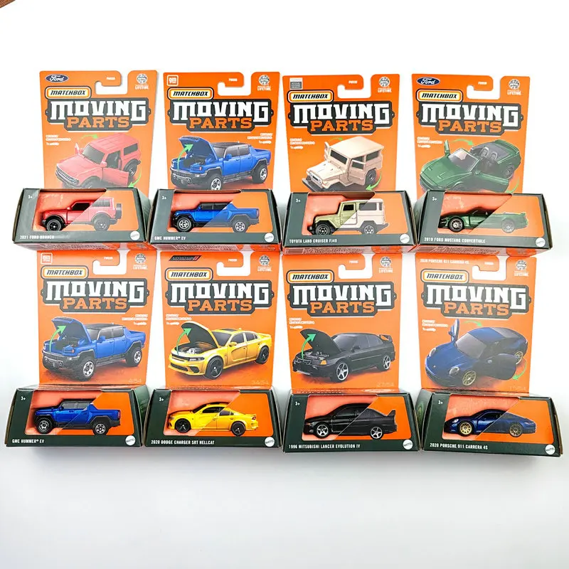 Фото Коллекционная модель автомобиля Matchbox с подвижными деталями, 2024 FWD28, с открывающимися дверями, Nissan, Ford, Porsche, Tesla, BMW, для мальчиков №1