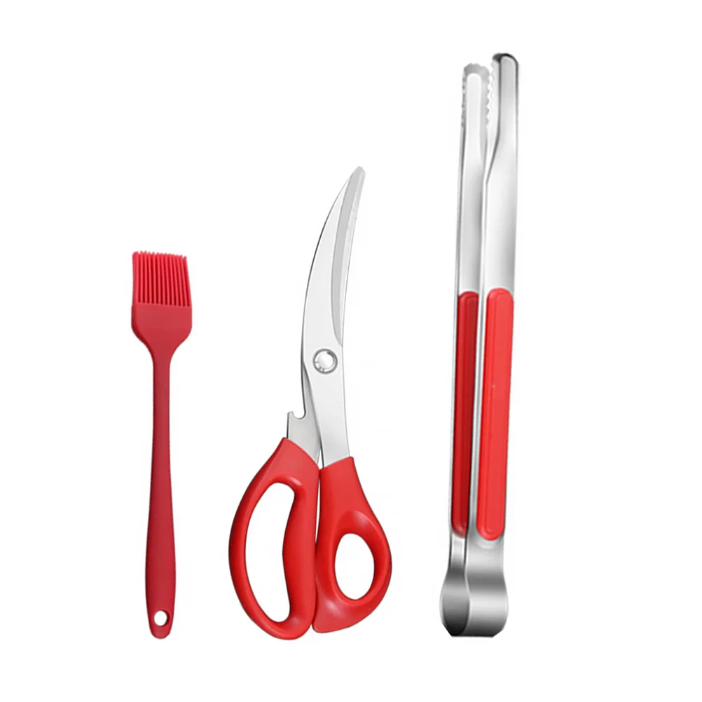 

3 Premium Convenient Grilling Supplies Clip for Outdoor Barbecue