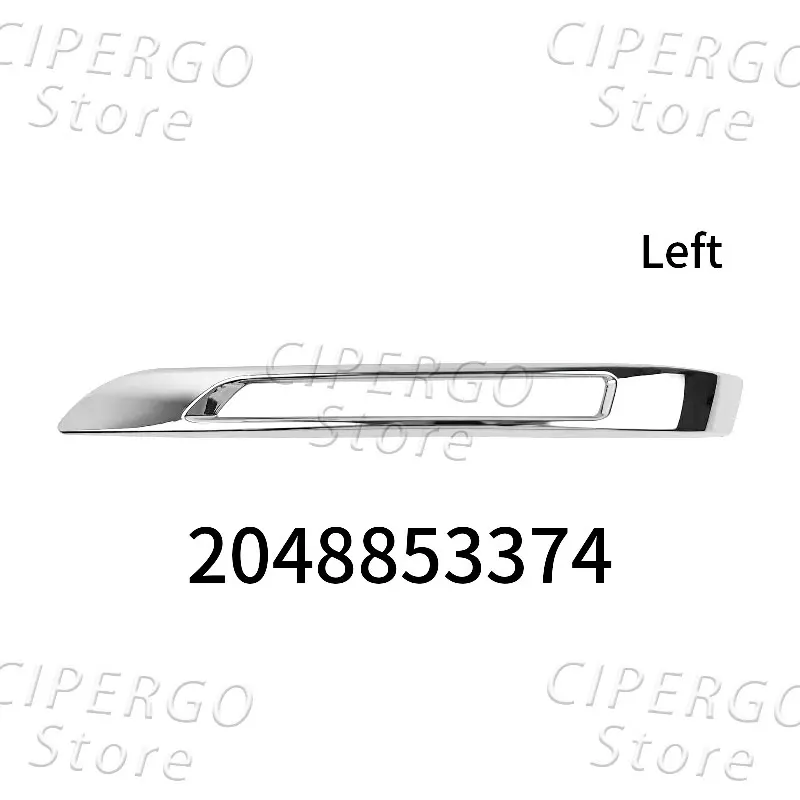 

Для Mercedes Benz GLK X204 W204 Автомобильный передний бампер, противотуманная фара, рамка дневных ходовых огней, накладка на 2048853374 2048853474