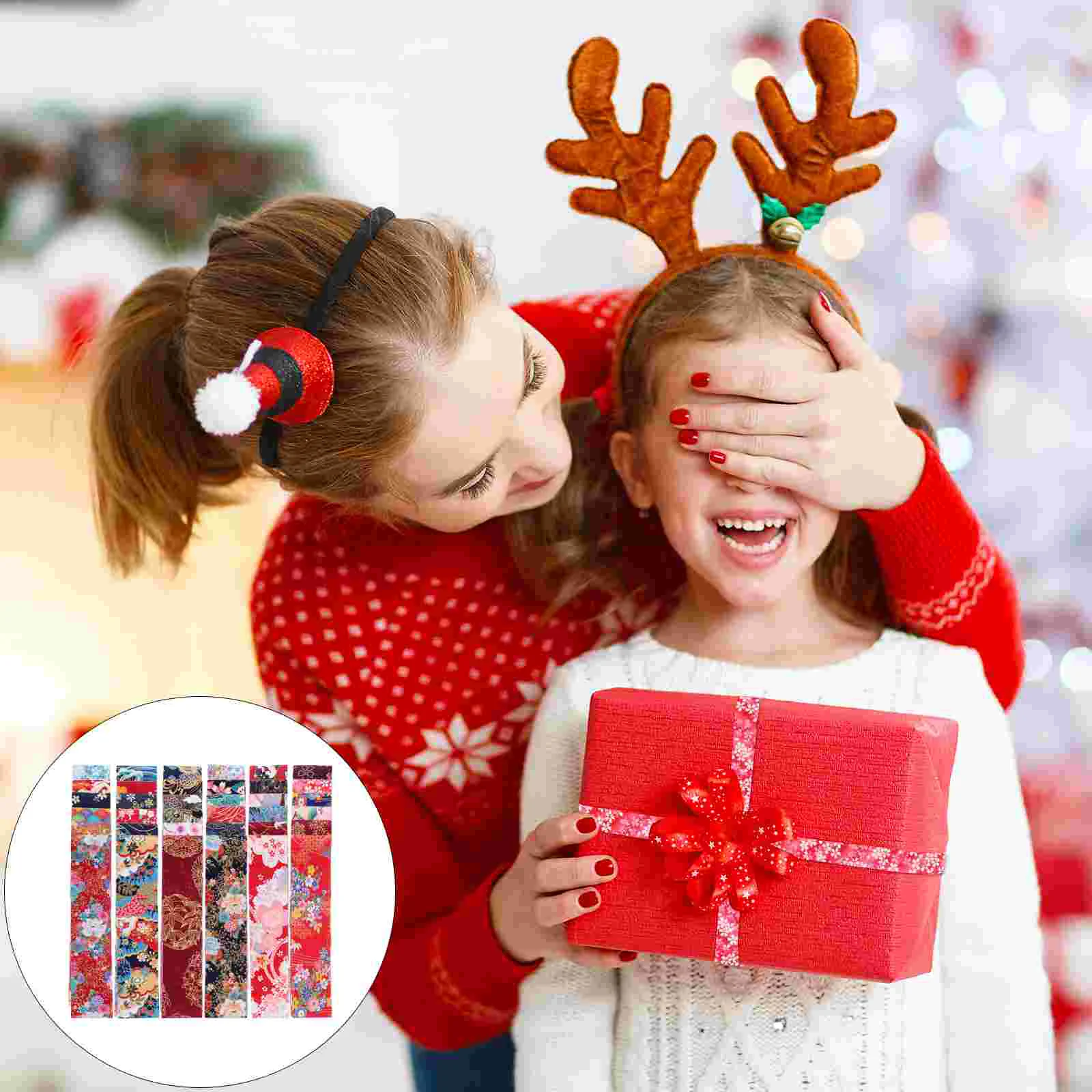 

36pcs Exquisite Fabric Strips Rolls Fabric Quilting Strips Patchwork Cloth Strip