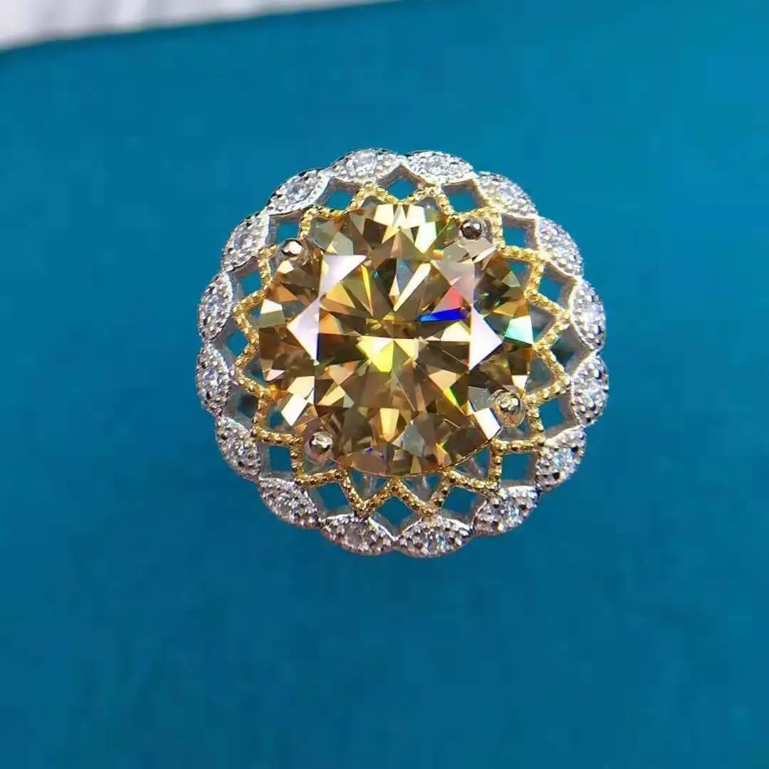 

Женское золотое кольцо пары предлагает для свадьбы и девушки Рождественский подарок