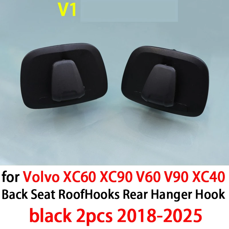 

Автомобильные задние крючки на крышу, задняя вешалка, крючок для Volvo XC60 XC90 V60 V90 XC40, аксессуары для интерьера 2018 2019 2020 2021 2022-2025