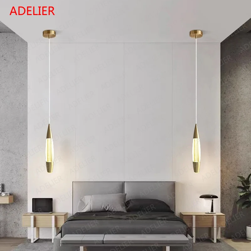 Современный подвесной светильник для спальни