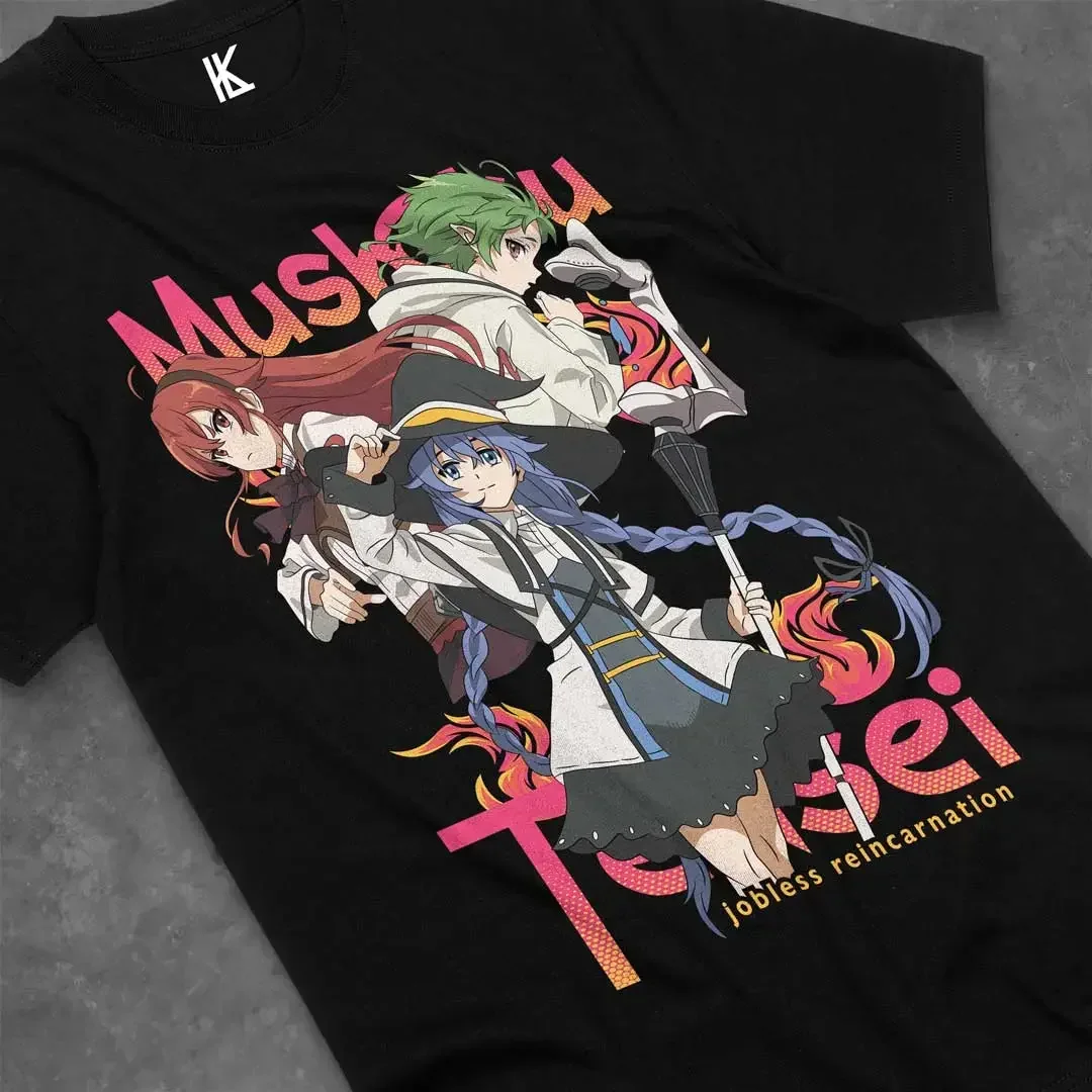 Футболка Mushoku Tensei хлопковая