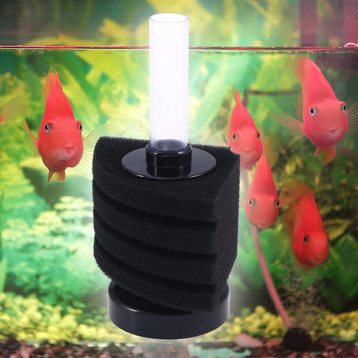 XY-2890 Аквариумный губчатый фильтр Угловой Разведение креветок Нано аквариум