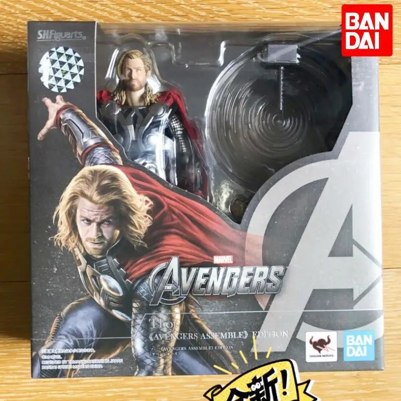 

Фигурка игрушечная Bandai SHF ML, подвижная модель легенды Тора, Мстители, японская версия, подарок для детей