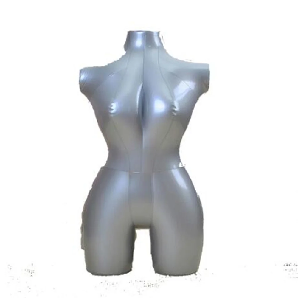 

84cm Inflatable Female Art Sewing Mannequin Toroso Women Models Inflation Shooting Mode Maniqui for Clothes Upper Body M00356