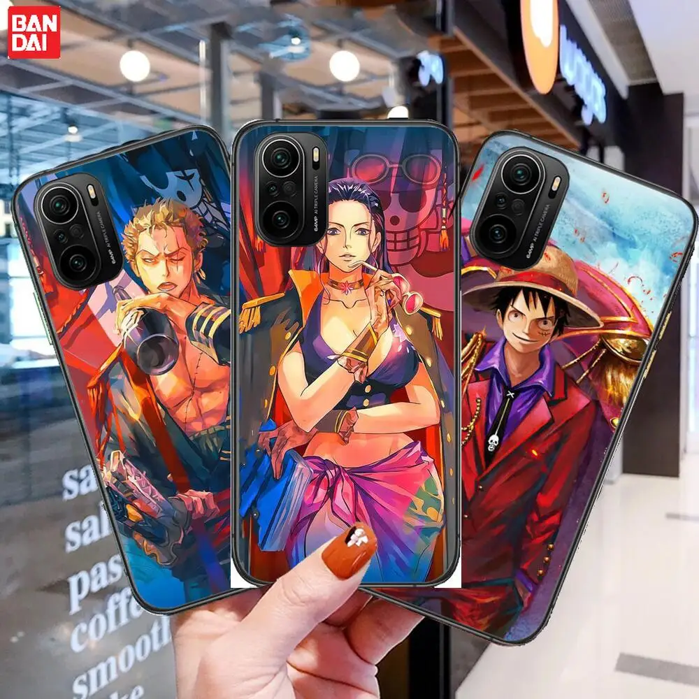 

One Piece Phone Case For xiaomi redmi POCO F1 F2 F3 X3 Pro M3 9C 10T Lite NFC Black Cover Silicone Back Prett mi 10 ultra covers