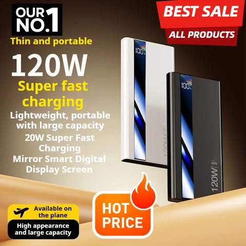 Внешний аккумулятор (Power Bank) 10000 мАч с двумя портами USB-A для iPhone 15 Pro, Samsung S23, Xiaomi 14