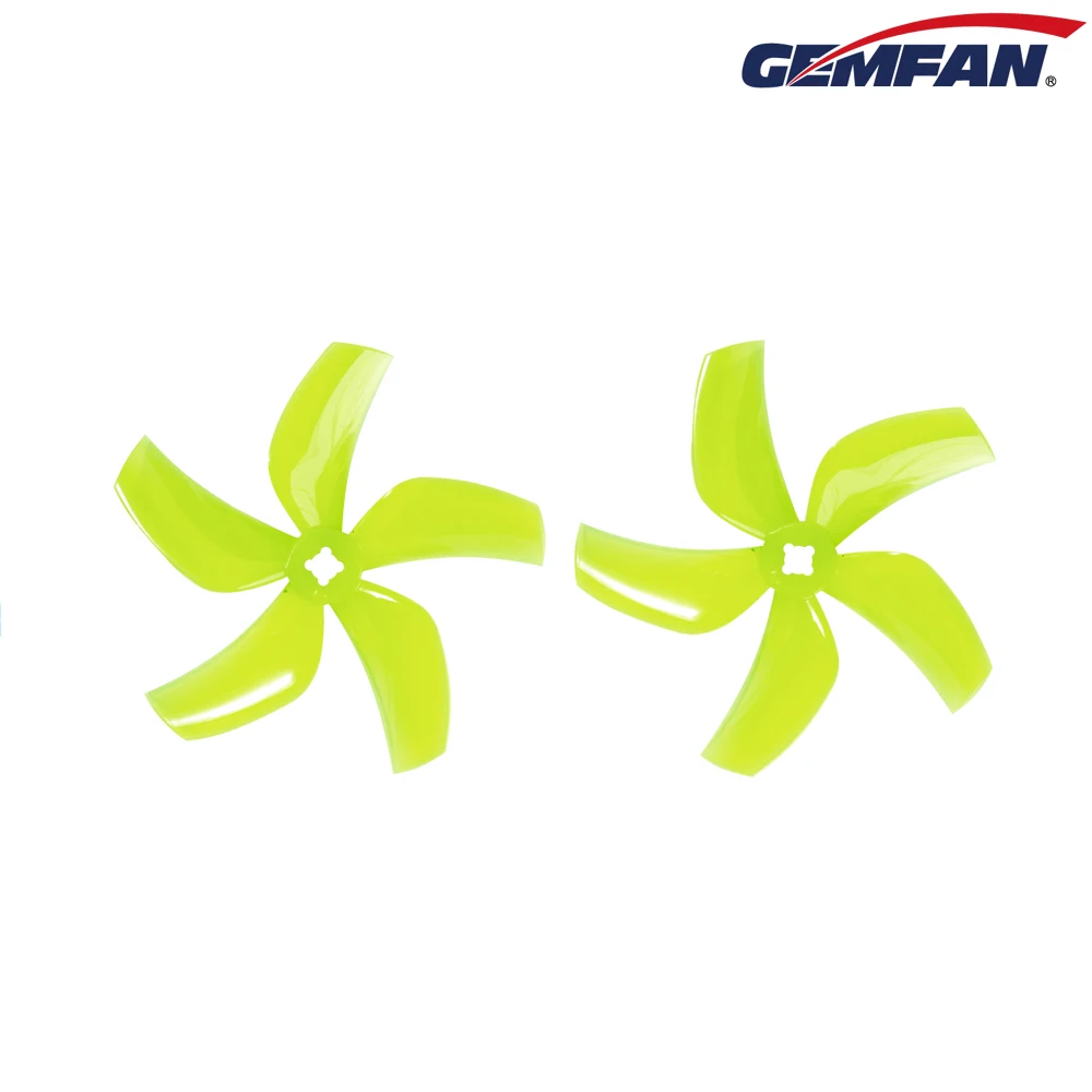 10 пар 20 шт. Gemfan D76 76 мм-5 мм 5 лопастей PC Propeller T Mount & M5 для RC FPV Freestyle 3 дюйма Cinewhoop Ducted