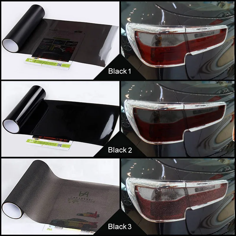 

30*152cm Motorcycle uto Car Head Light Protection Tint Film Headlight Fog Light Tail Lamp Color-Changing Sticker Film