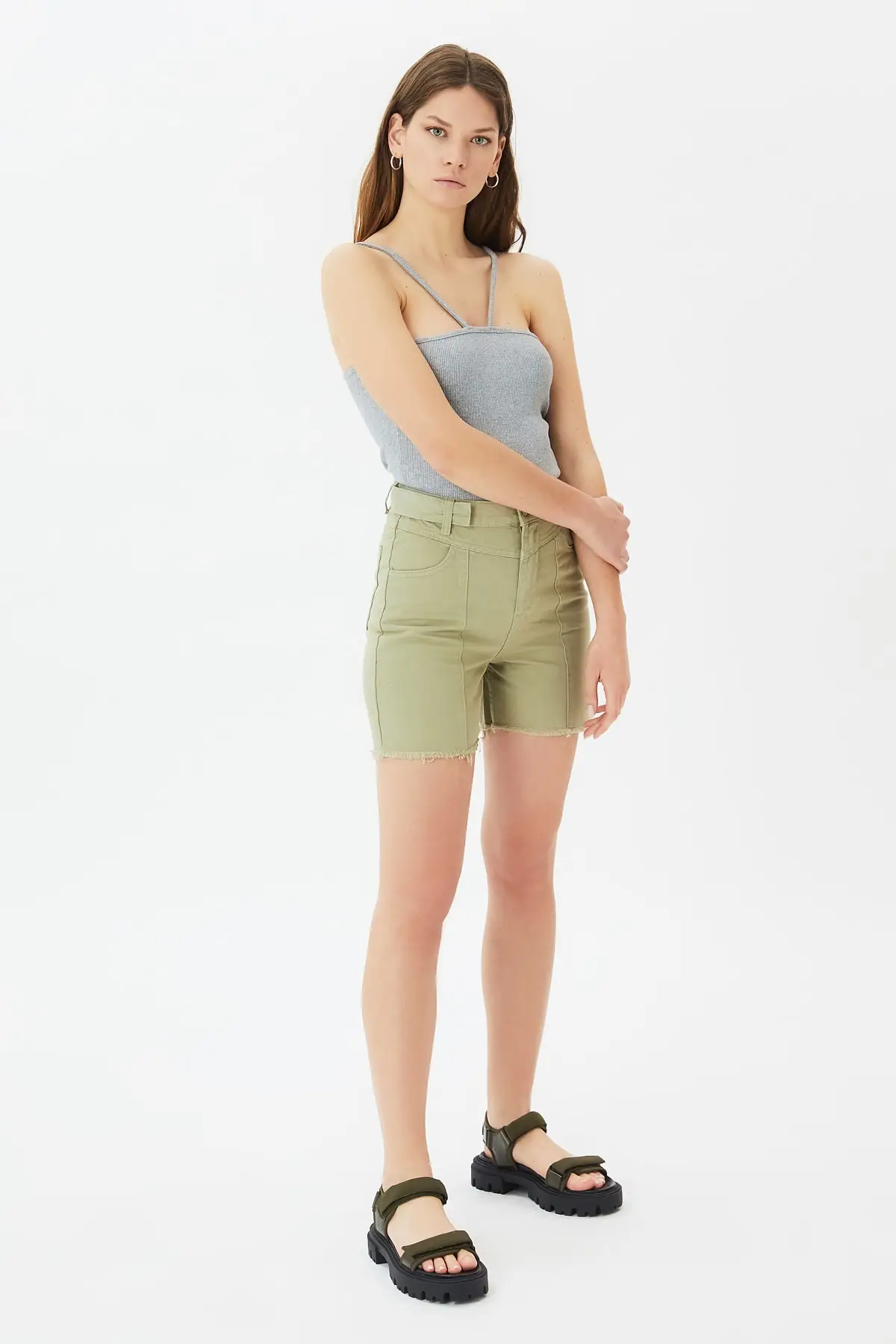 Джинсовые шорты TWOSS21SR0470