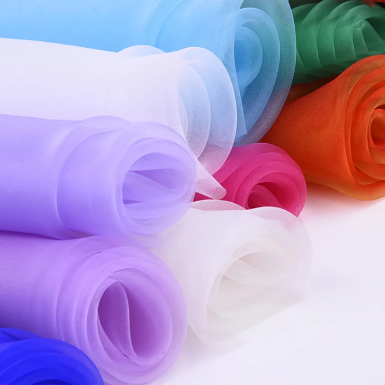 Прозрачная ткань из органзы, украшение для свадьбы, дня рождения, «сделай сам», швейные изделия, 100x150 см