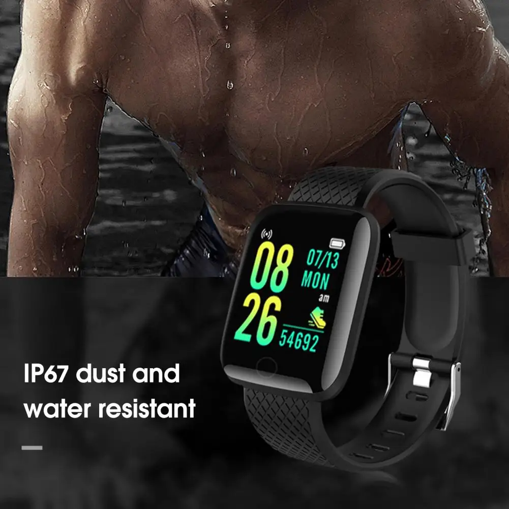 

Bracelet Watch Stylish Remote Control Selfie Waterproof Fitness Tracker Smartwatch for Daily Life Smart Wristband Smart Watch