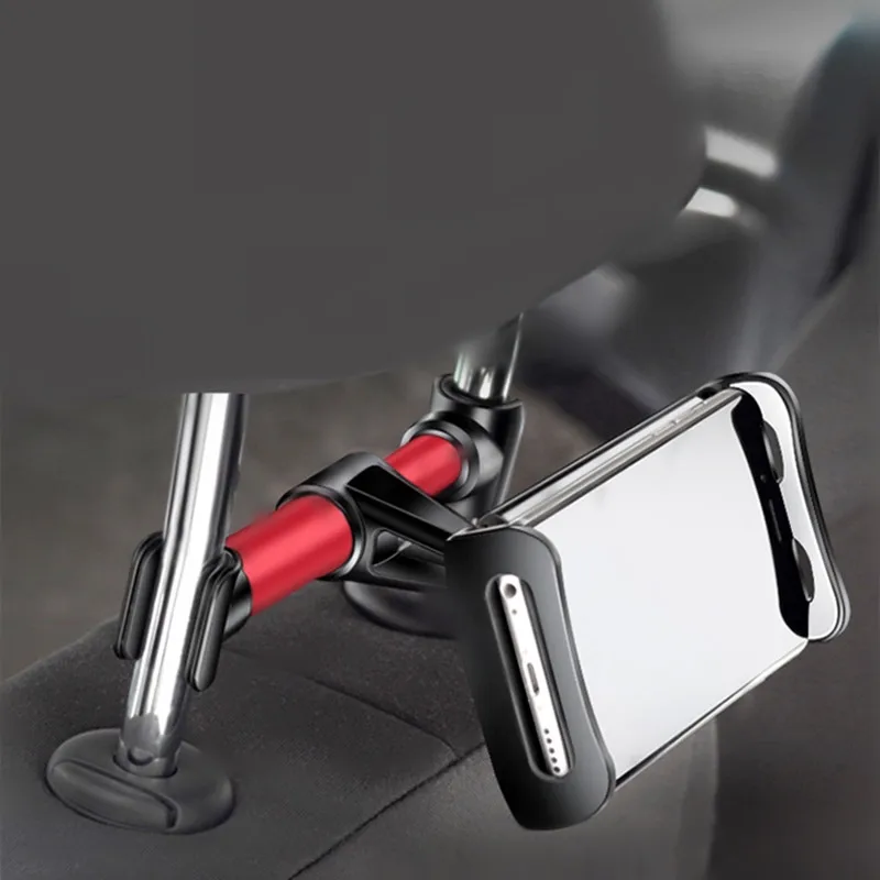 

Car Headrest Tablet Rear Back Seat Pillow Holder For iPad 8 Mini 6 Air 4 Xiaomi iPhone Vehicle Cradle Stand Type Ajustable Mount