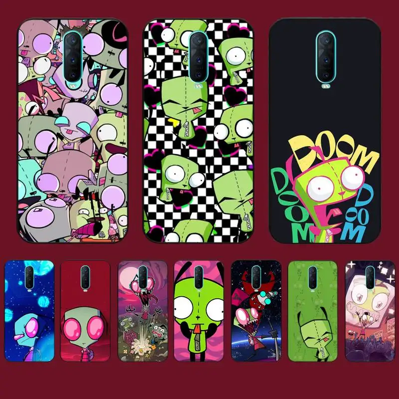

Invader Zim Phone Case for Vivo Y91C Y11 17 19 17 67 81 Oppo A9 2020 Realme c3