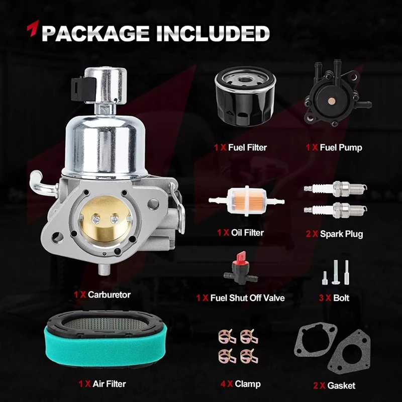 16-853-19S 32-853-67S Карбюратор с топливным насосом и комплектом воздушного фильтра для