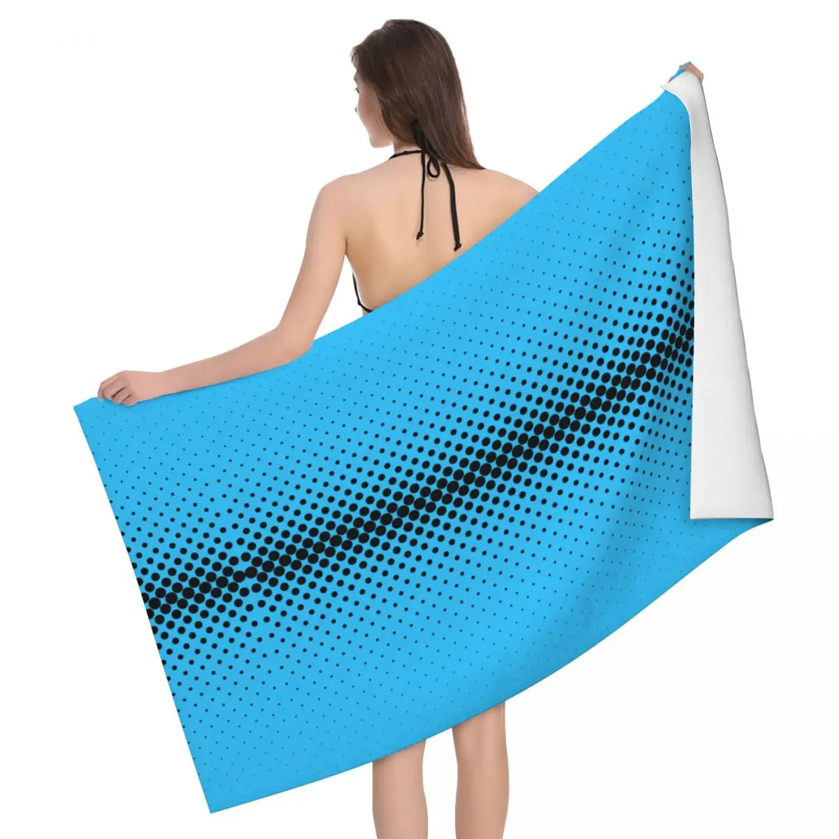 

Wave Point Beach Towels Pool Towels Large Sand Free Microfiber Beach Towels, Quick Dry Lightweight Bath Swim Towels