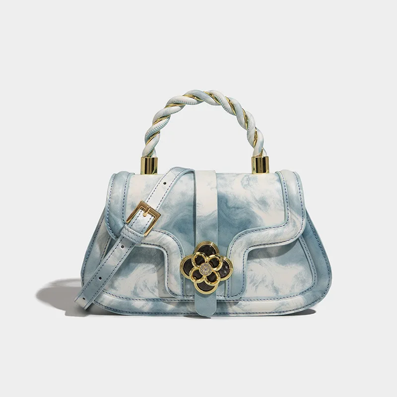 Ladies Premium Leather One Shoulder Messenger Bags Ladies Luxury Handbags Women Handbags Designer Fashion Casual Handbags Gifts