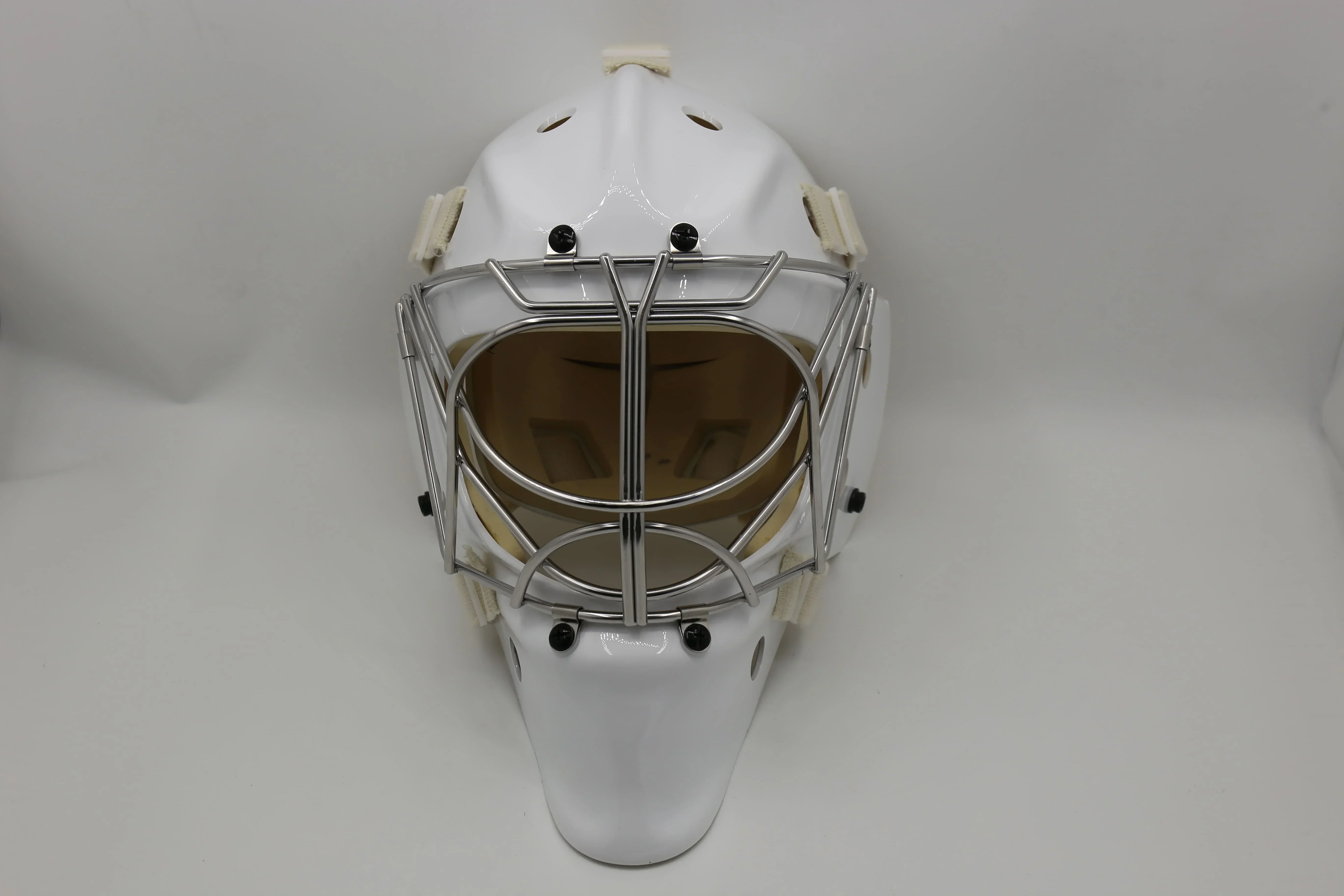 markii Exquisite Workmanship Full Face Shield Hockey Goalie Helmet With Stainless Steel 304 Cage