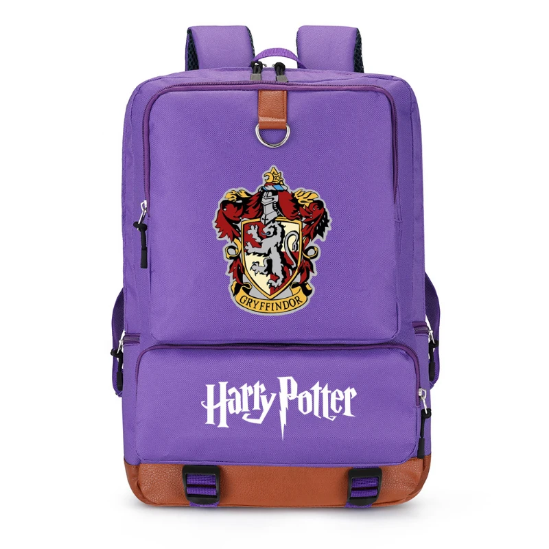 

Hogwarts Badge School Backpacks for college students Anime Harry Potter Backpack Portable Laptop Bags Large Capacity Storage Bag