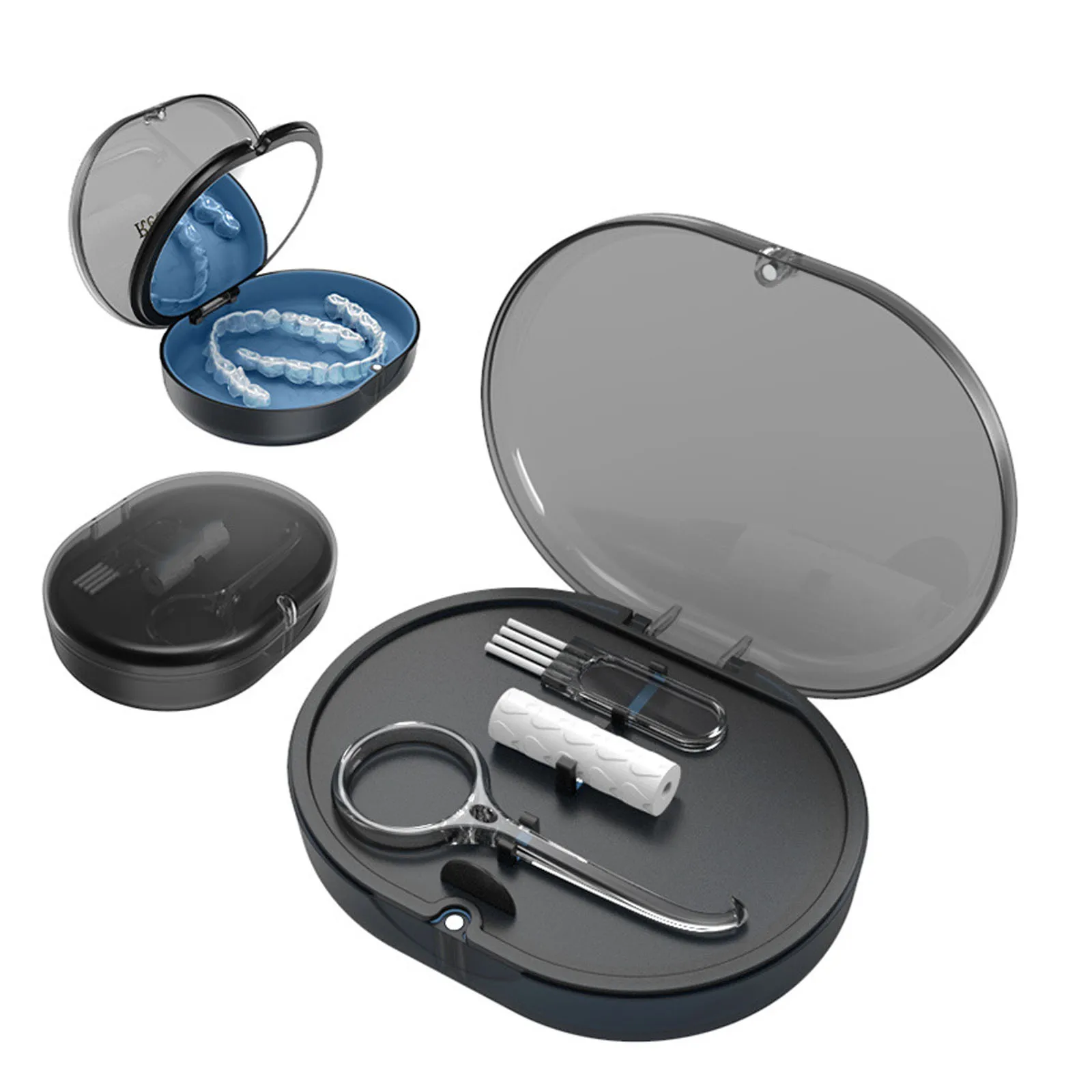 

Многослойный ортодонтический Невидимый органайзер для хранения зубных протезов портативный мини защитный чехол ортодонтический кронштей...