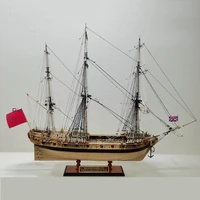 160 royal navy frigate model kit boat model wooden sailboat assembly kit toys for boys