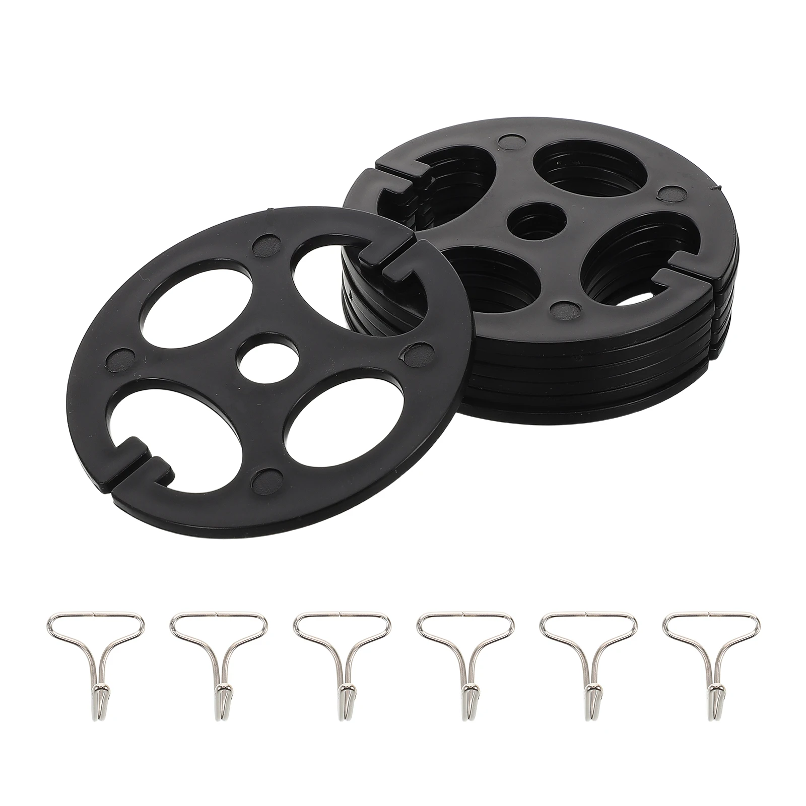 

6 комплектов зажимов для чехлов на автомобильные сиденья, сливовая пластина, крепеж для сиденья, металлические пластиковые крючки, сменные автомобильные аксессуары, комплект автомобильных крючков для сумки