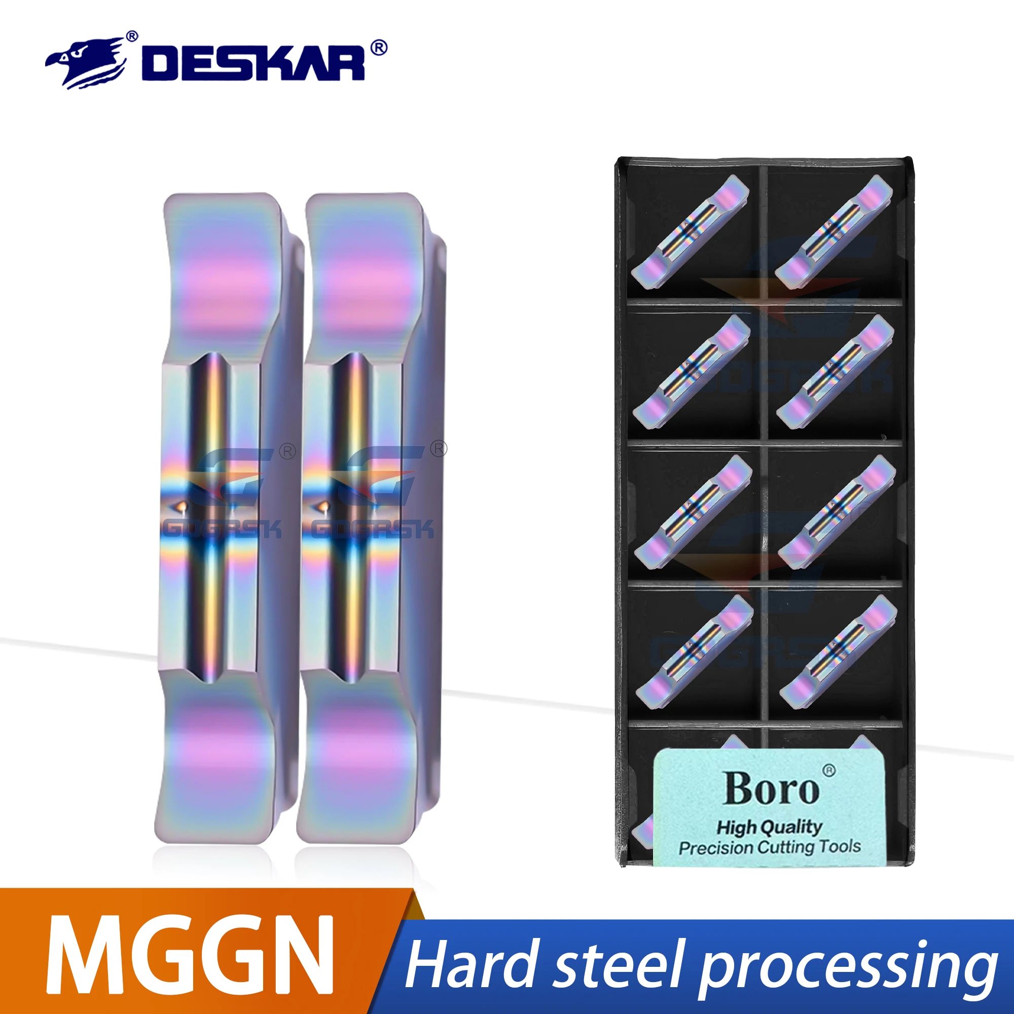 

DESKAR 100% оригинальное лезвие из закаленной стали MGGN150/200/250/300/400/500-JM TF618 долбежный и режущий инструмент лезвие цвета зерна