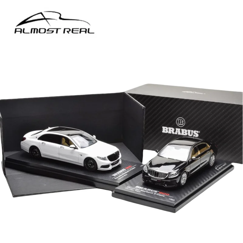 Модель автомобиля Brabus 900 Mercedes-Maybach S металлическая 1:43