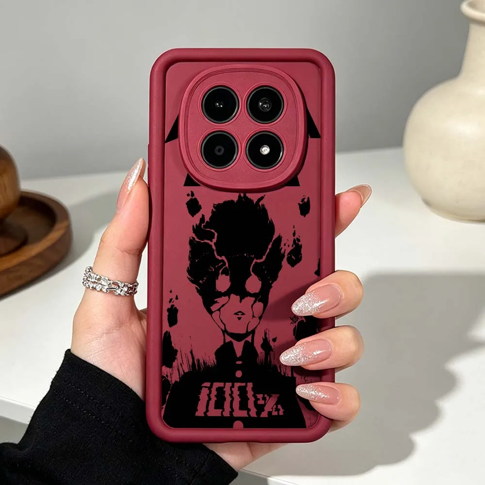 Фото Чехол для телефона Mobu Saiko Hyaku Anime для Xiaomi Redmi Note 15 14 13 12 11 10 14S 11S Pro Plus 5G, силиконовый чехол Eye Ladder №5